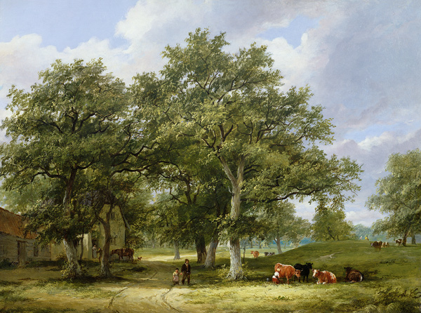 Cattle Grazing von James Stark