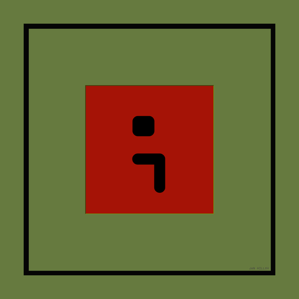 Opposites Chinese - Semi-colon von Jan Hillov