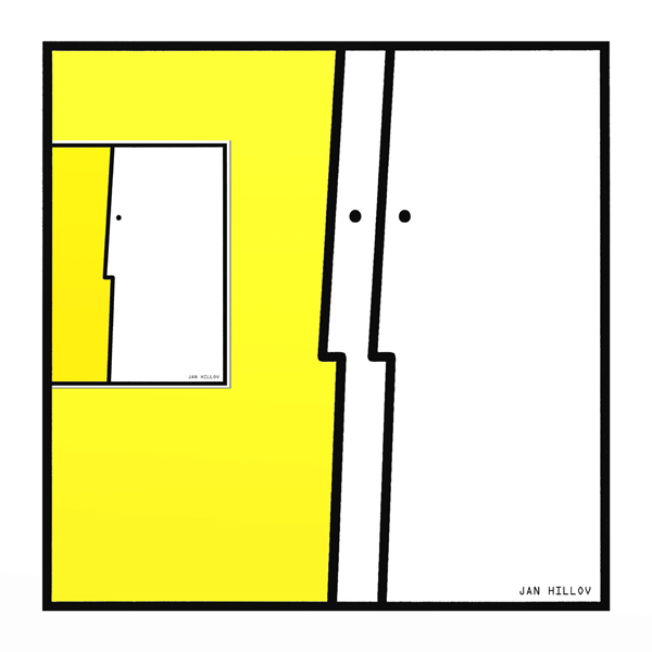 Square Face #3 von Jan Hillov