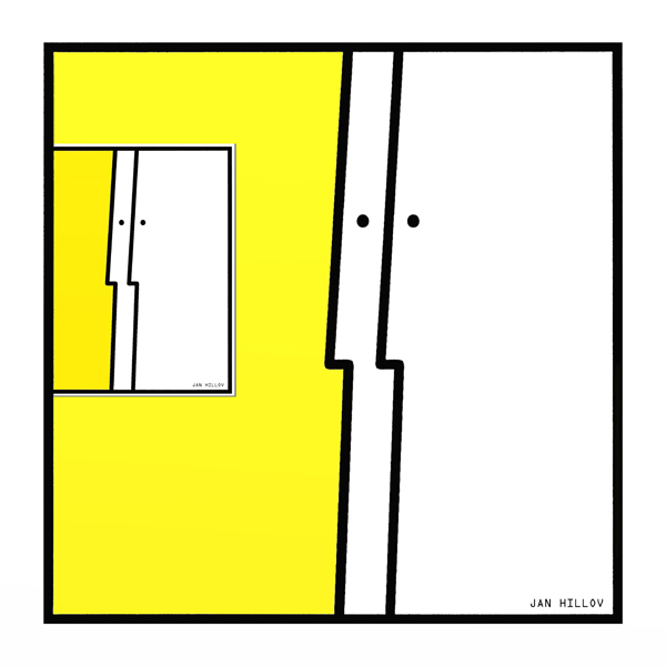 Square Face #6 von Jan Hillov