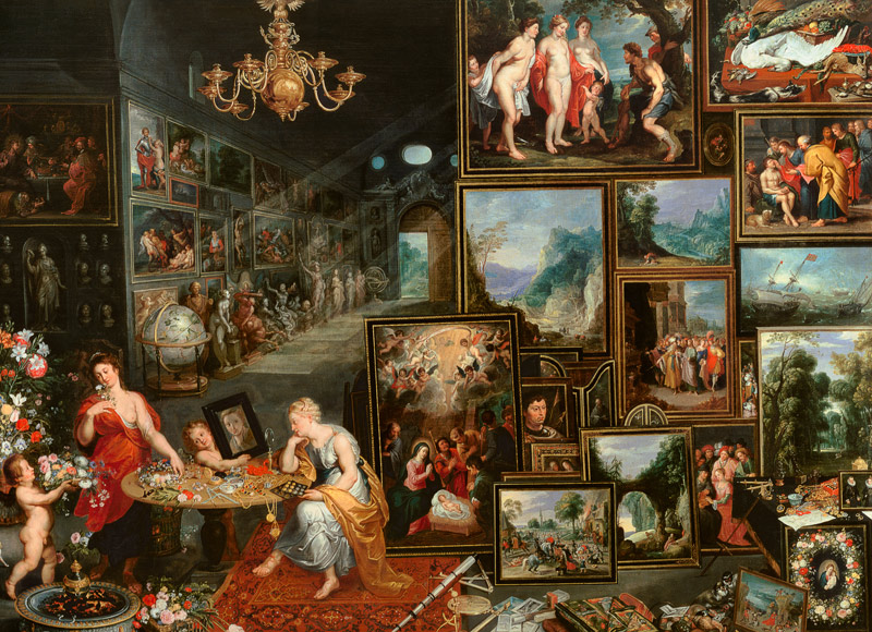 Sight and SmellAusschnitt von Jan Brueghel d. Ä.