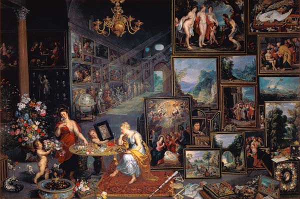 Sight and Smell von Jan Brueghel d. Ä.