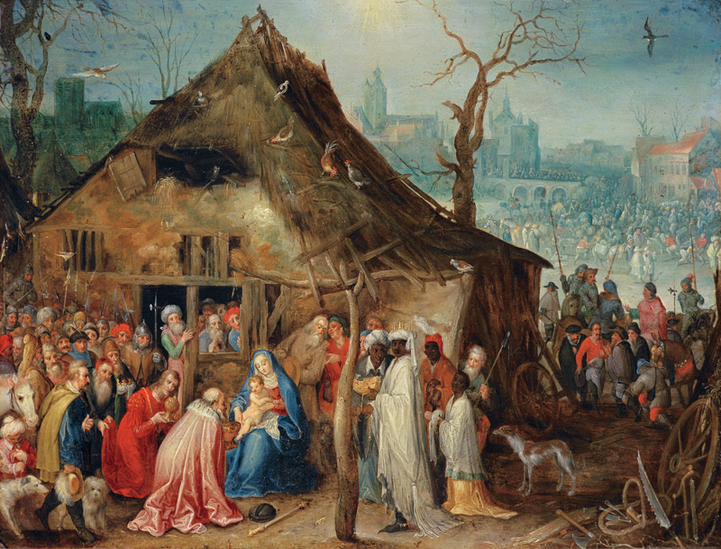Adoration of the Kings / Brueghel t.E von Jan Brueghel d. J.