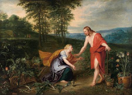 Noli me tangere (Erscheinung Christi als Gärtner vor Magdalena) Um 1635/40
