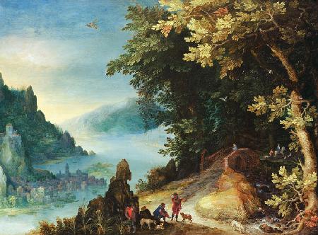 J.Brueghel t.E. / Wide River Landscape