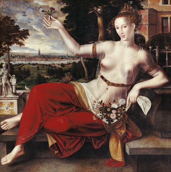 Flora. von Jan Massys