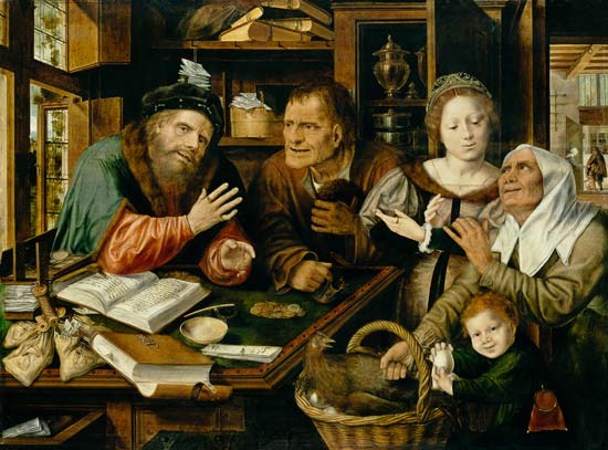 Beim Steuereinnehmer von Jan Massys