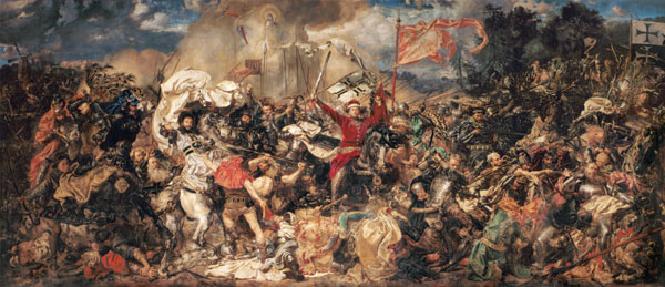 Schlacht bei Tannenberg von Jan Matejko