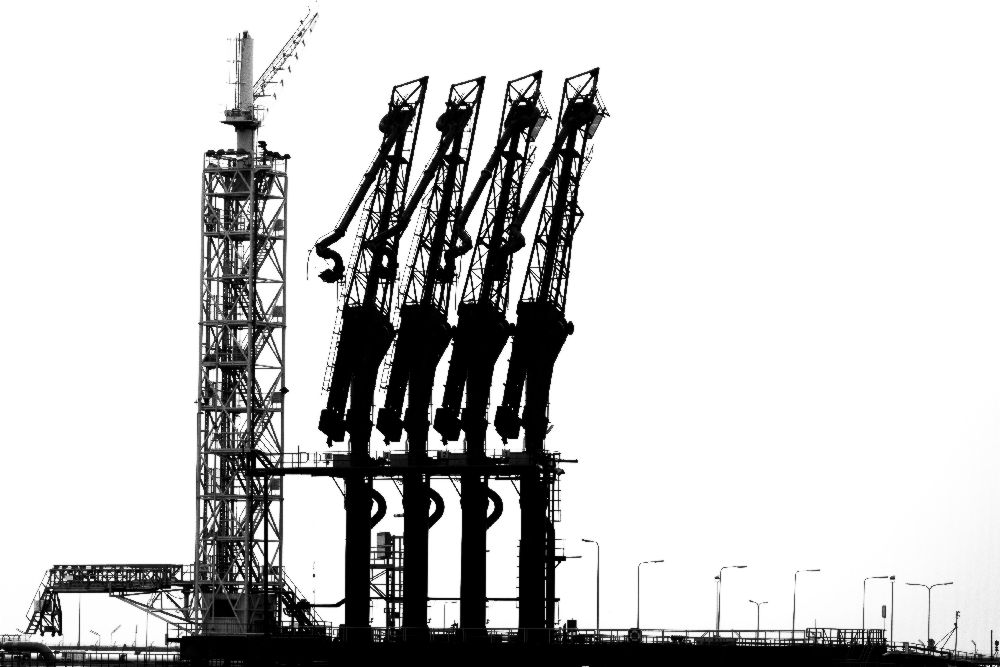 Rotterdam-Hafen von Jan Niezen