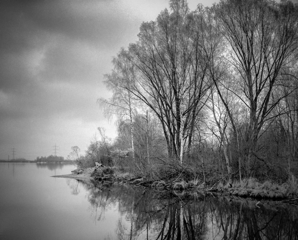 Evening at the Lake von Jan Rauwerdink