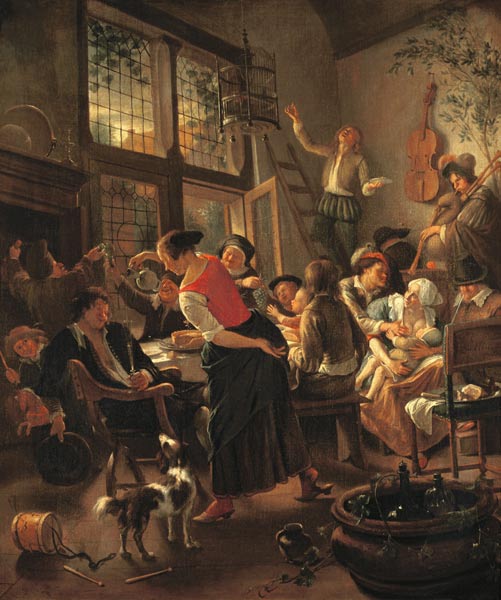 Family Meal von Jan Steen