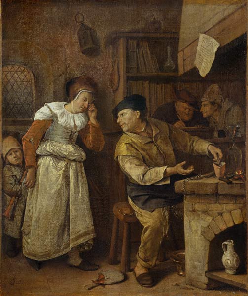 The Last Coin von Jan Steen