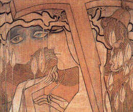 Das Verlangen und die Befriedigung von Jan Theodore Toorop