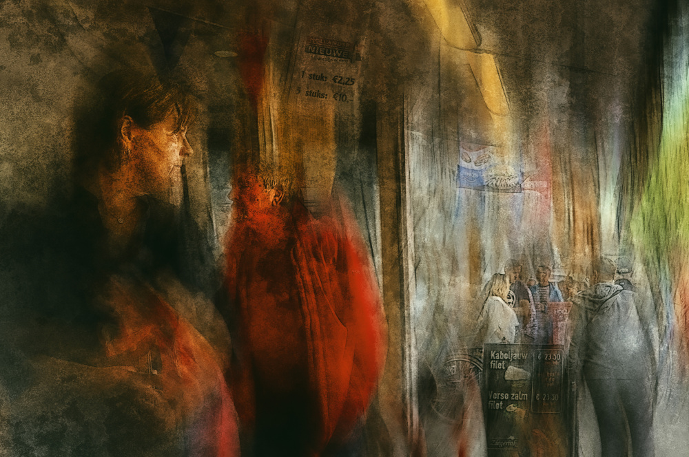 The market von Jan van der Linden