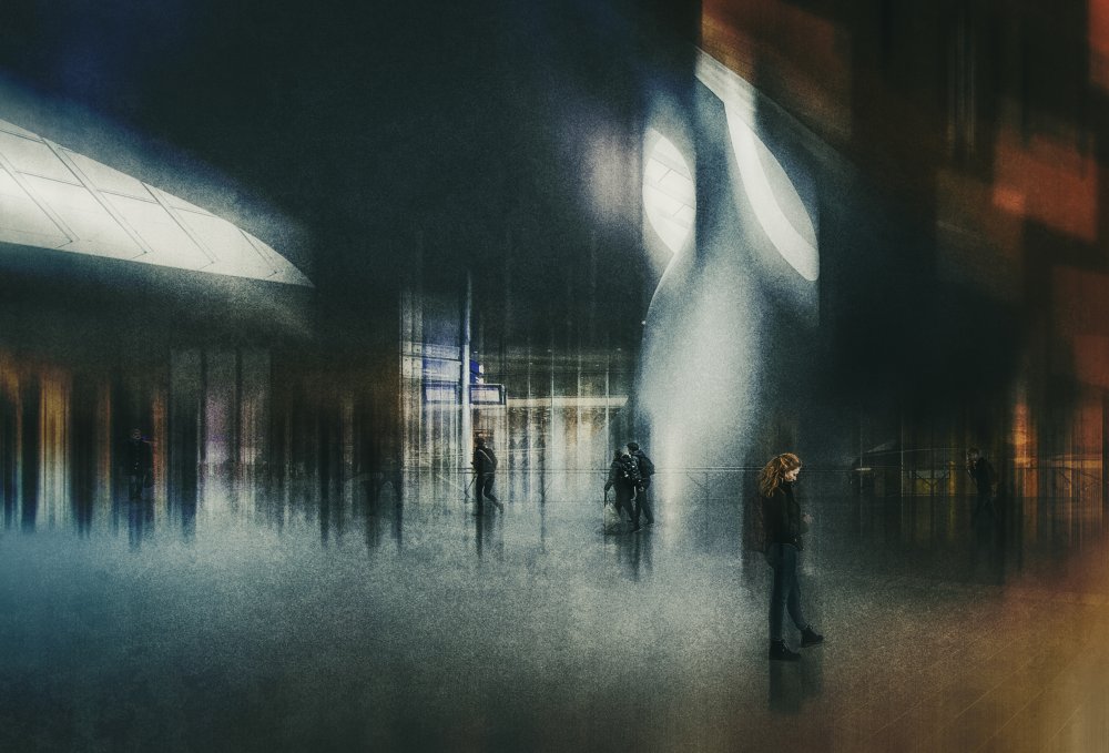 The station hall von Jan van der Linden