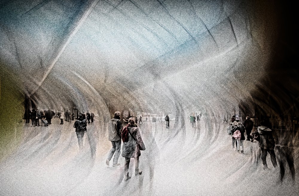 Commuters von Jan van der Linden