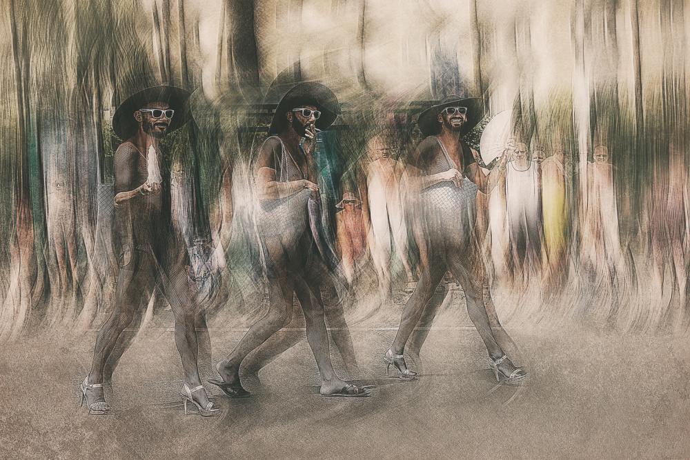 Gay parade von Jan van der Linden