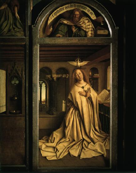 Genter Altar,  Maria