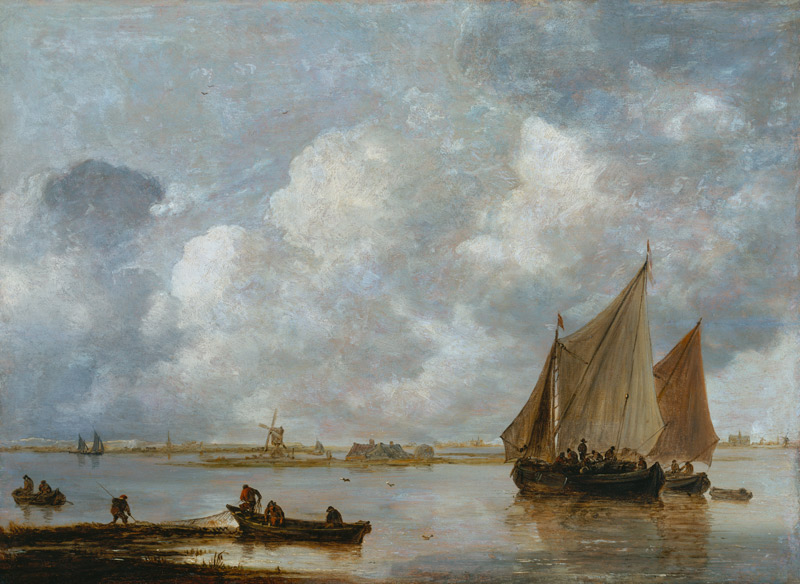 Das Haarlemer Meer von Jan van Goyen