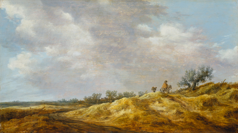 Weg in den Dünen von Jan van Goyen
