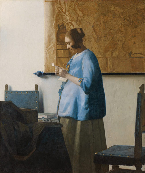 Die Briefleserin von Johannes Vermeer