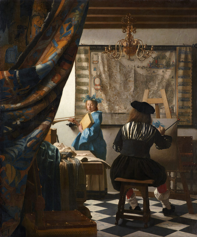 Die Malkunst von Johannes Vermeer