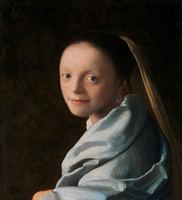 Mädchenkopf von Johannes Vermeer