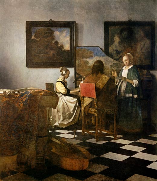 Das Konzert von Johannes Vermeer