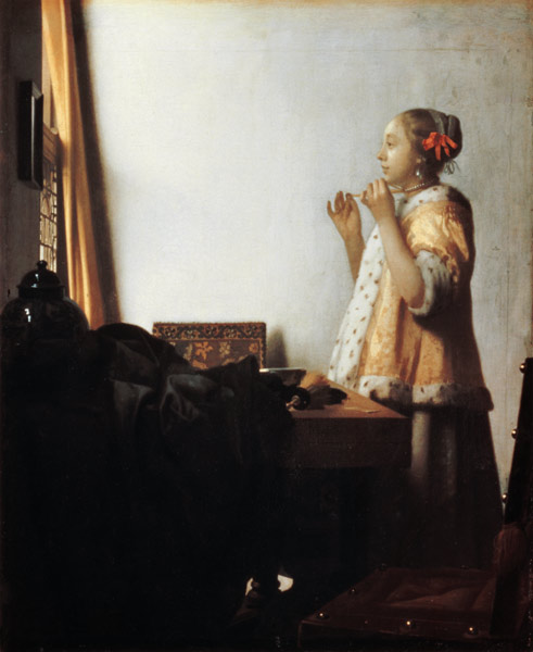 Das Perlenhalsband von Johannes Vermeer