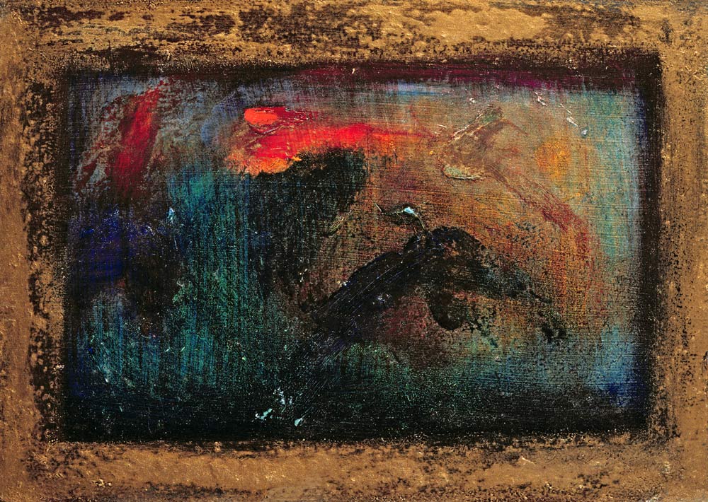 Golden Rain (oil on canvas)  von Jane  Deakin