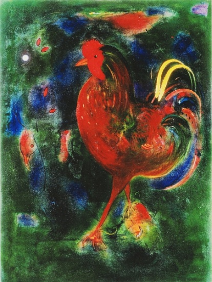 Cockerel von Jane  Deakin