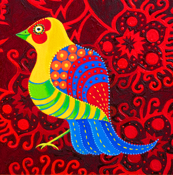 Blue-tailed Bird von Jane Tattersfield