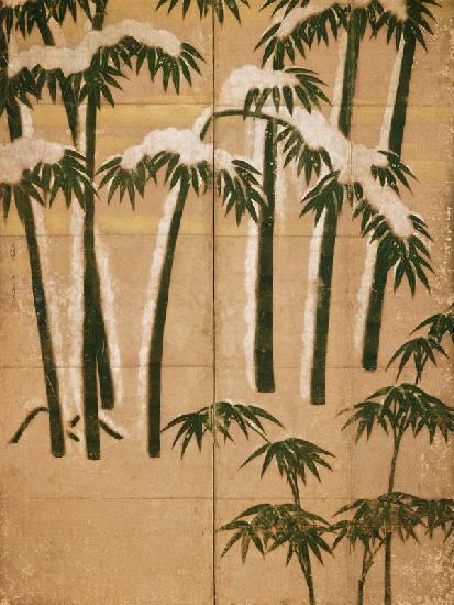 Bamboo, Momoyama Period (1568-1615) (ink on paper)