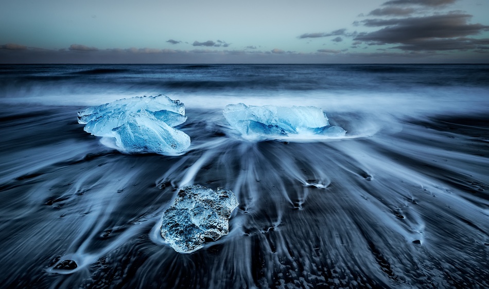 Jokulsarlon Diamonds von Javier de la Torre