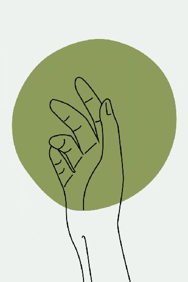 Abstract Minimal Hand #1