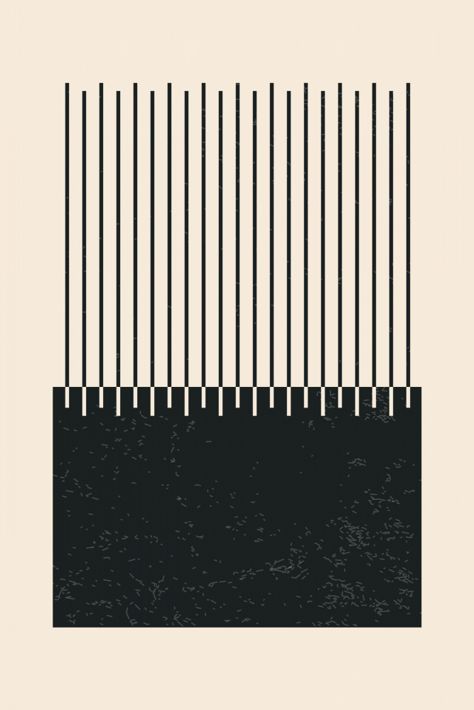 Black and White Line Series #2 von jay stanley