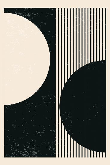 Black and White Planets Series #1