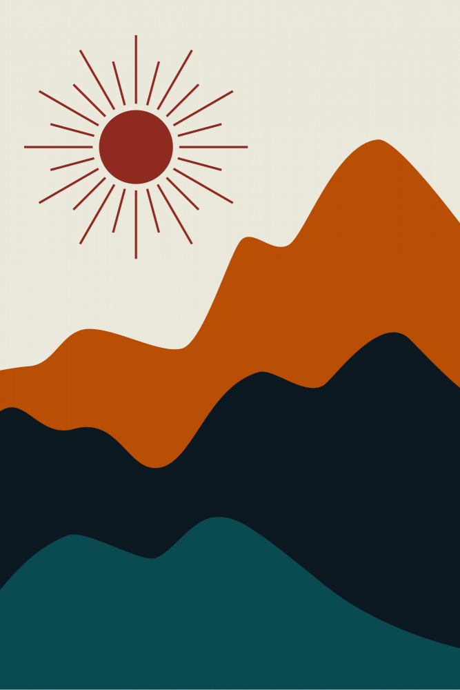 Boho Mountain Series #2 von jay stanley