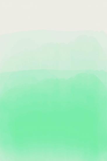 Light Green Watercolor Series #3