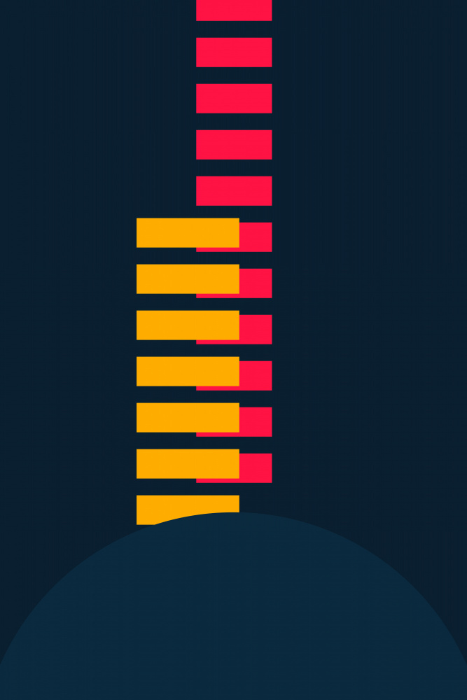 Vibrant Geometric #1 von jay stanley