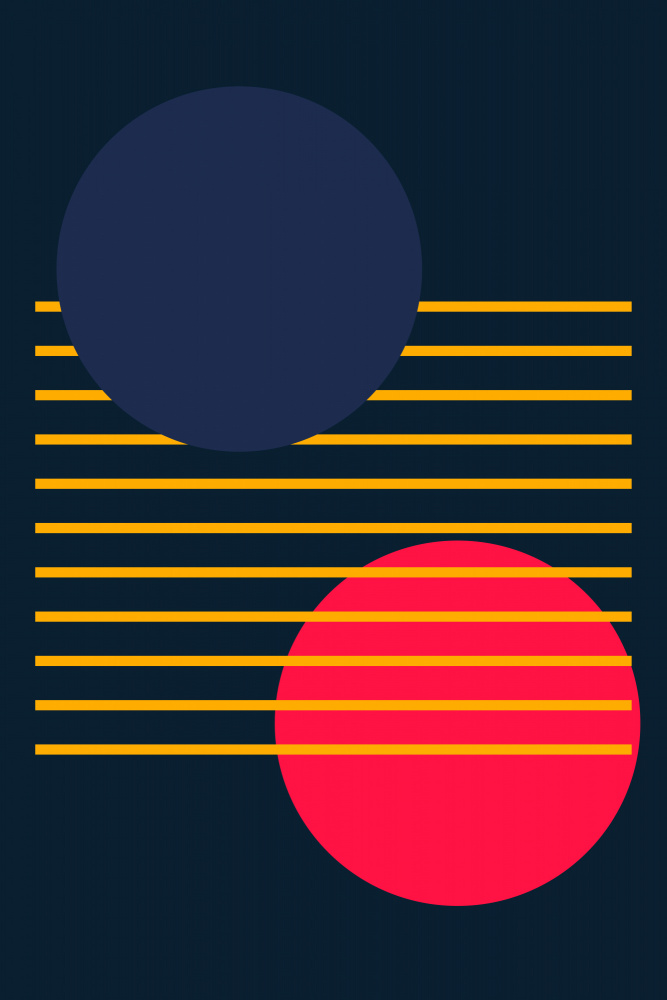 Vibrant Geometric Shapes #1 von jay stanley