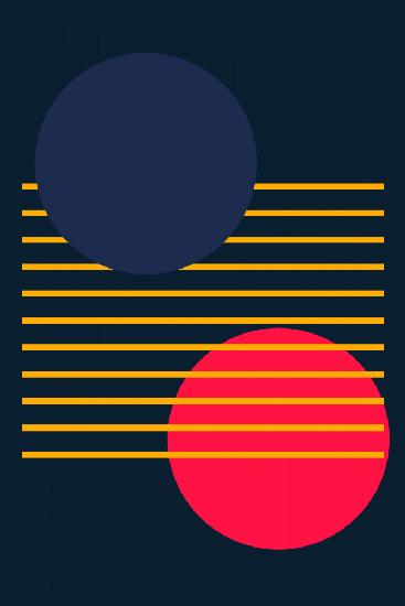 Vibrant Geometric Shapes #1