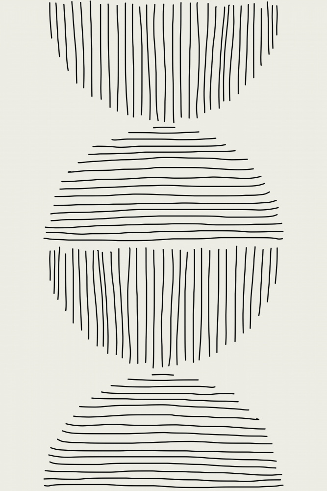 Minimal Circle Series #2 von jay stanley