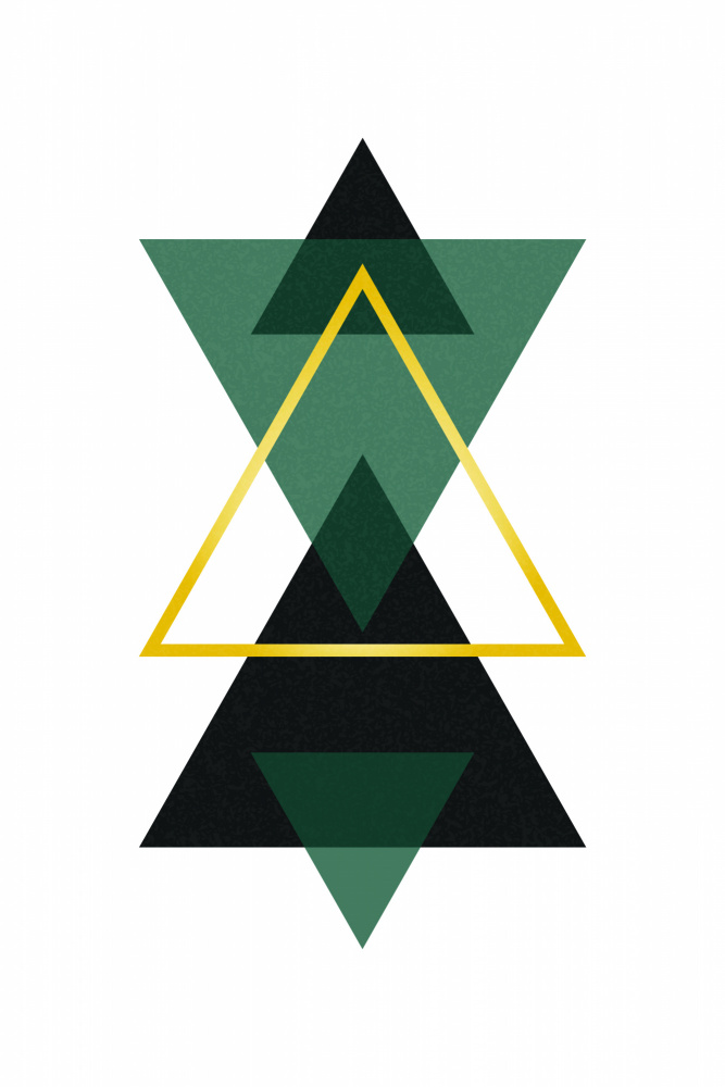 Minimal Triangle Collection #3 von jay stanley