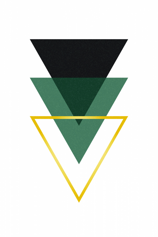 Minimal Triangle Collection #1 von jay stanley