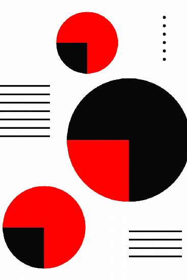 Red and Black Circles