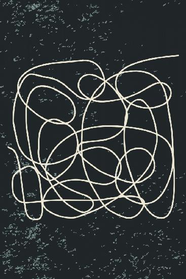 Black and White One Line #1