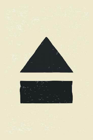Black Minimal Shapes Series #6