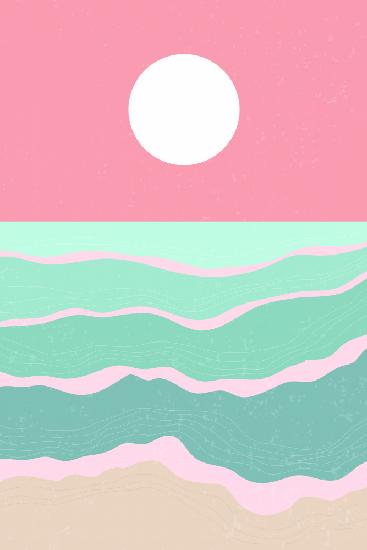 Sunset Over the Ocean #1