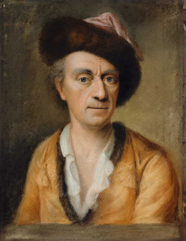 Selbstbildnis von J.C Fiedler